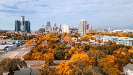 Downtown in the Fall